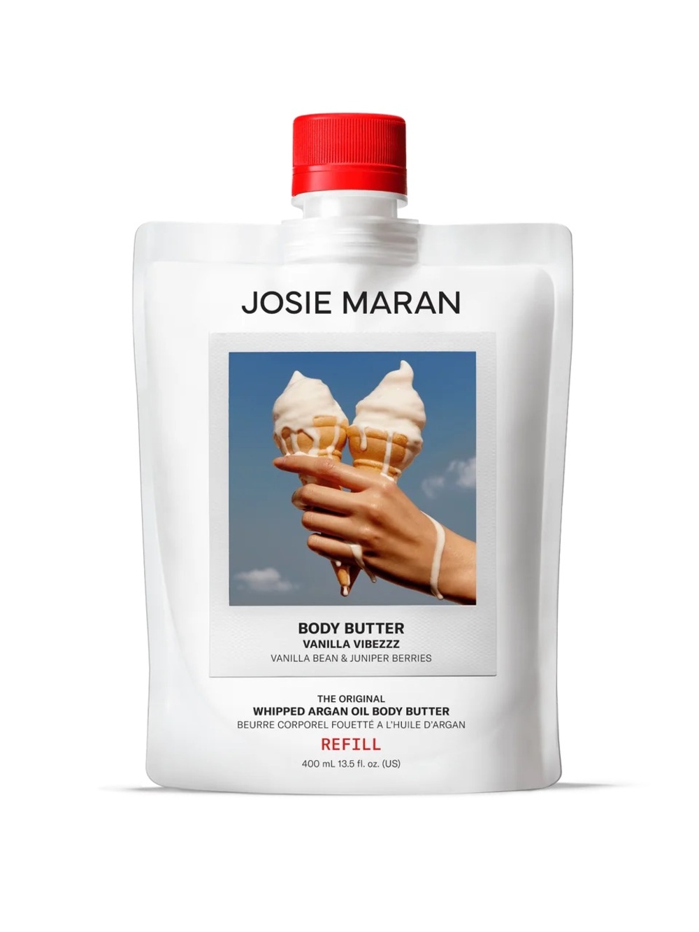 Whipped Argan Oil Body Butter Refill Vanilla Vibezzz